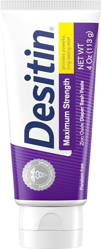 DESITIN Maximum Strength Diaper Rash Paste 4 oz ( Pack of 12)