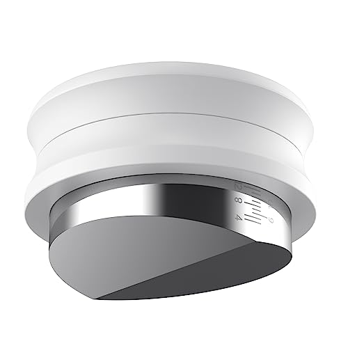 Normcore 53.3mm Coffee Distribution Tool, Espresso Leveler Tool with V Blade Base Compatible with 54mm Breville Sage Portafilters, Non-stick coating White