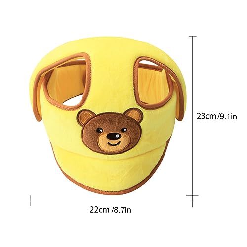 Baby Safety Helmet Infant Toddler Crawling Helmet Baby Head Protector Toddler Headguard Anti-Collision Baby Hat Adjustable Baby Bumper Helmet for Crawling Walking Playing