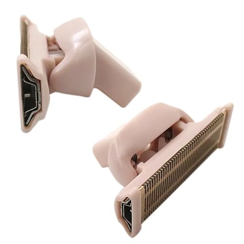 Gxcdizx 2025 Upgraded Women Shaver Replacement Heads for Finishing Touch Flawless Body Rechargeable Ladies Shaver Hair Remover Heads, Pack of 2