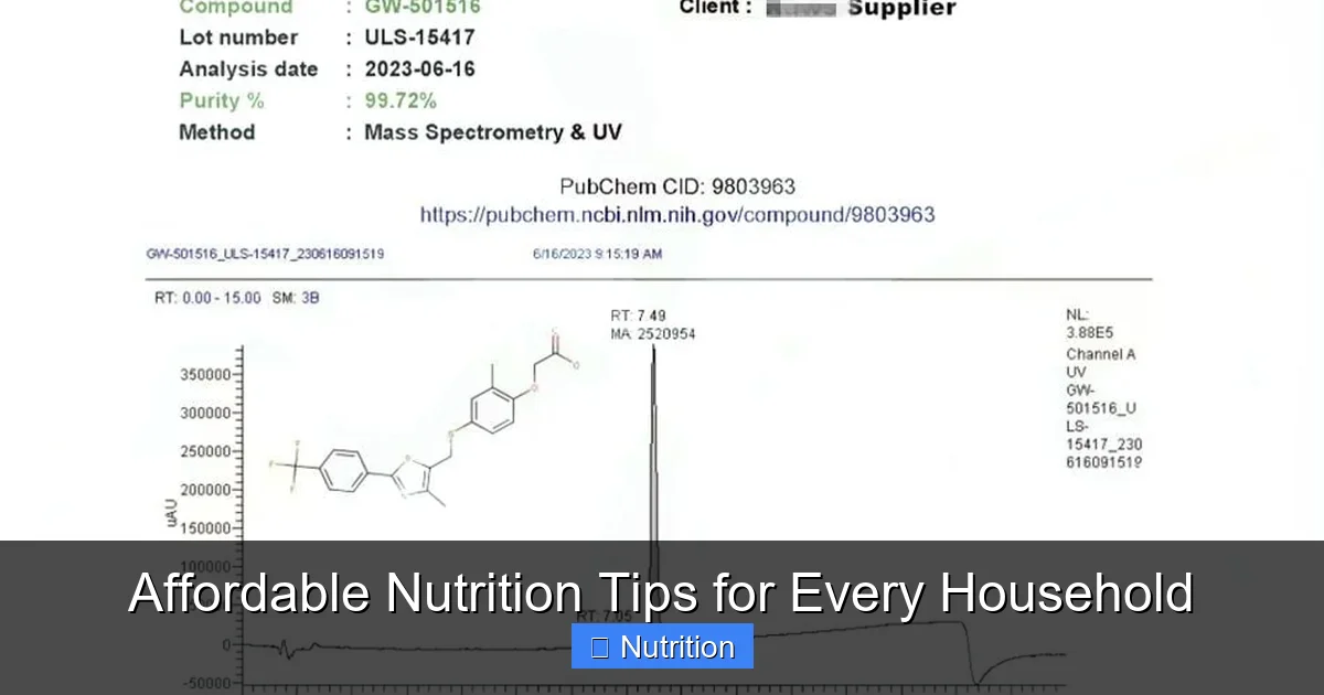 Featured image for Affordable Nutrition Tips for Every Household