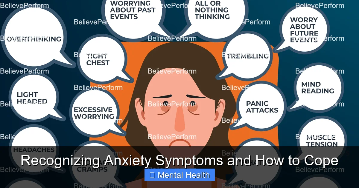 Featured image for Recognizing Anxiety Symptoms and How to Cope