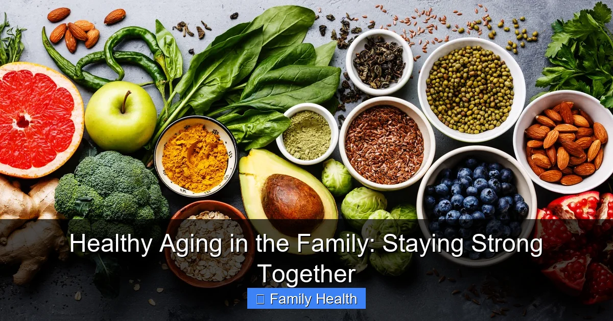 Healthy Aging in the Family: Staying Strong Together - content2 visual guide