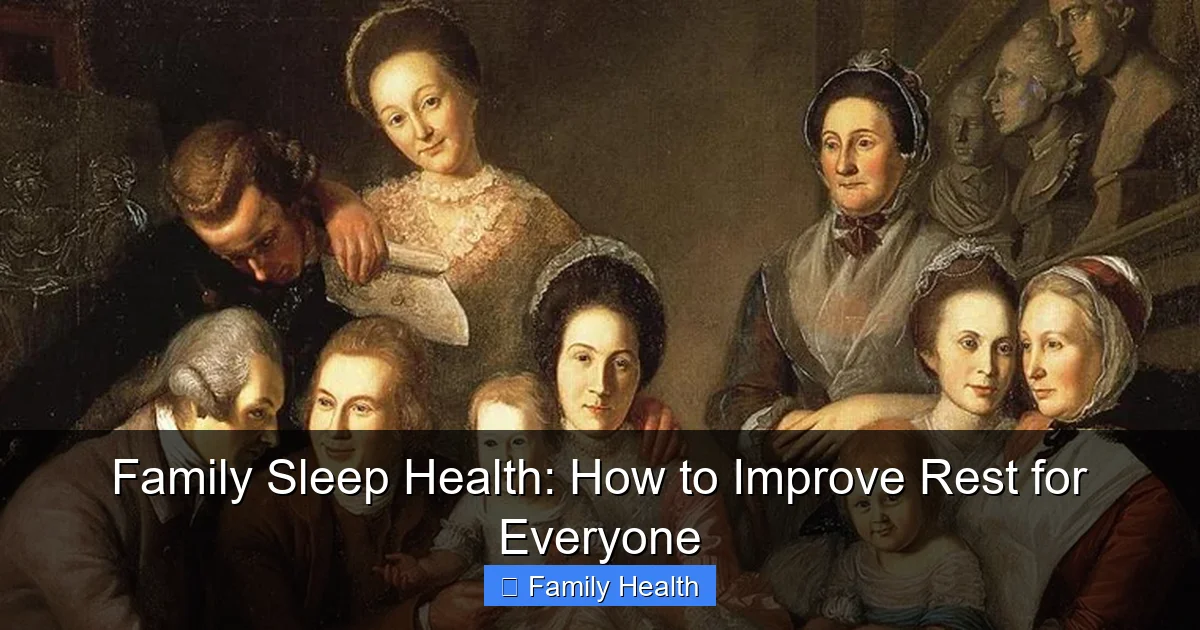 Family Sleep Health: How to Improve Rest for Everyone - content1 visual guide