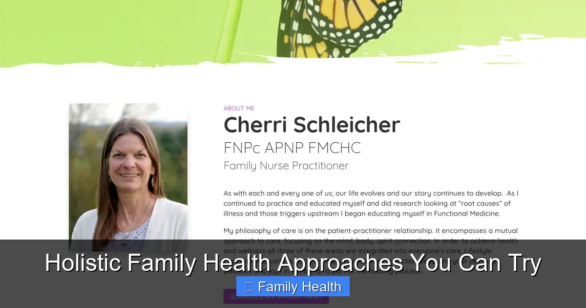 Holistic Family Health Approaches You Can Try - content2 visual guide