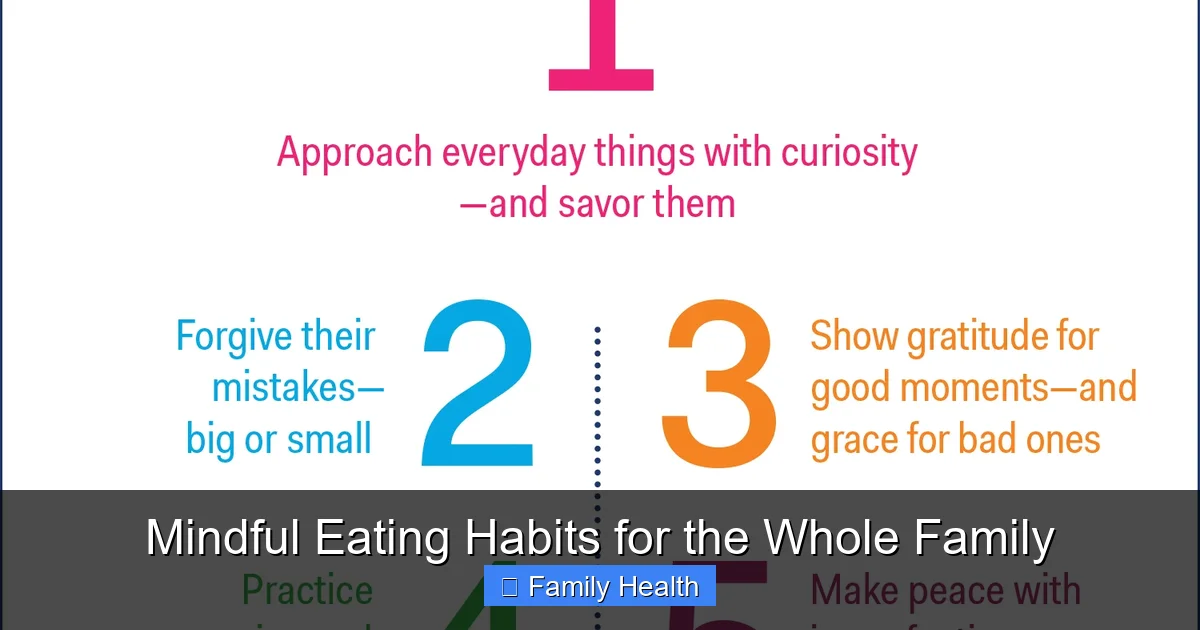 Mindful Eating Habits for the Whole Family - content2 visual guide