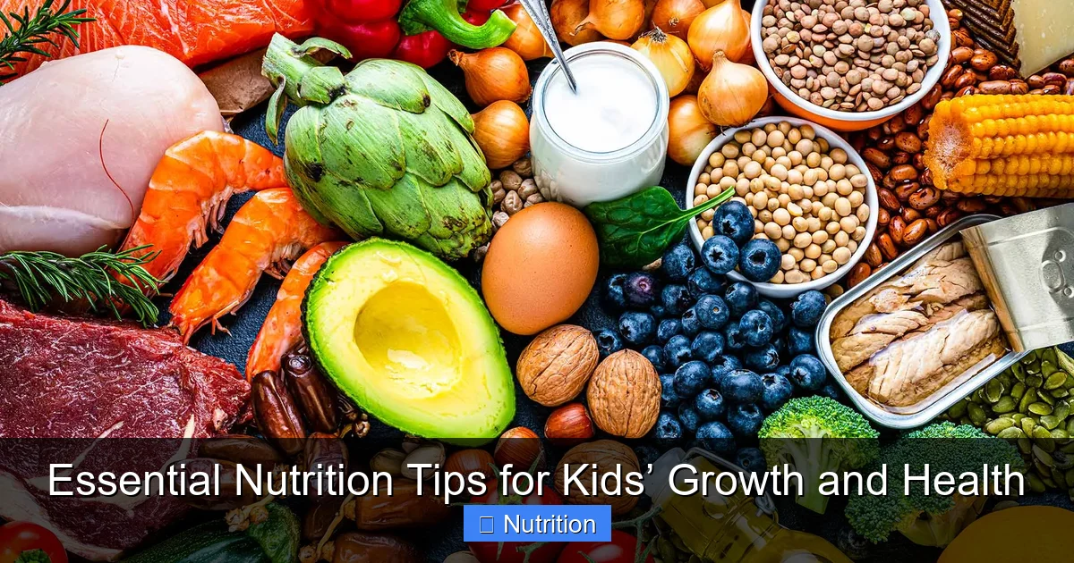 Essential Nutrition Tips for Kids’ Growth and Health - content2 visual guide
