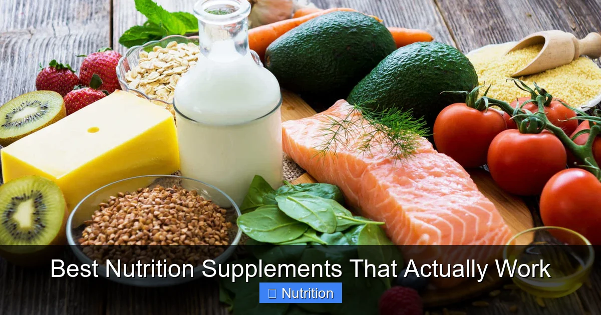 Best Nutrition Supplements That Actually Work - content2 visual guide