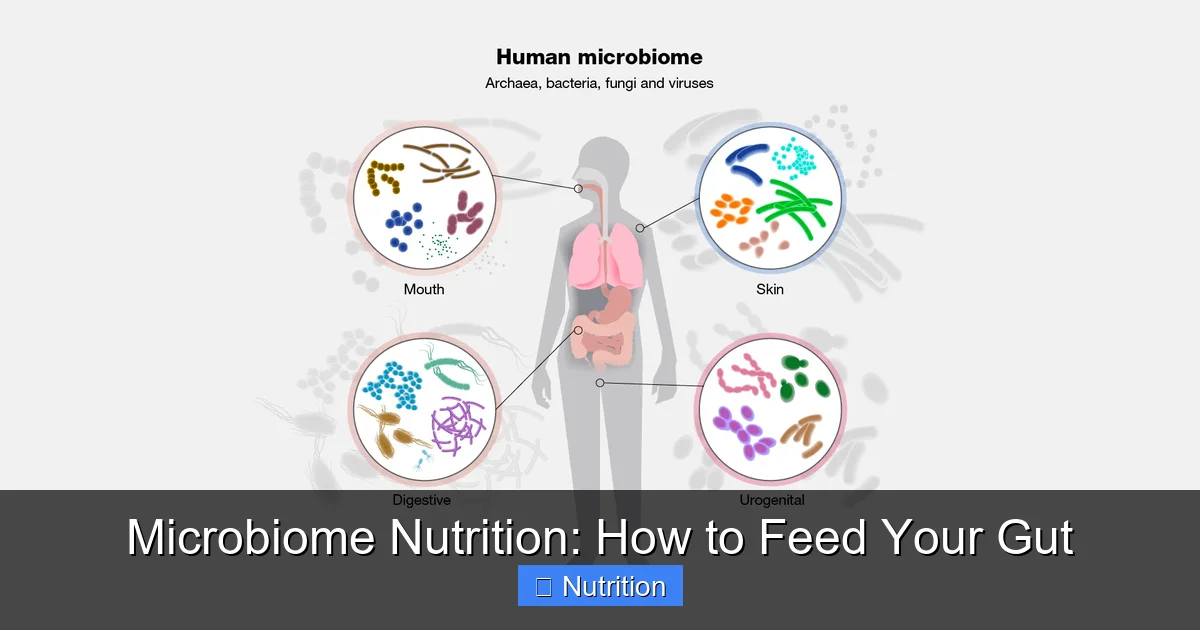 Microbiome Nutrition: How to Feed Your Gut - content2 visual guide