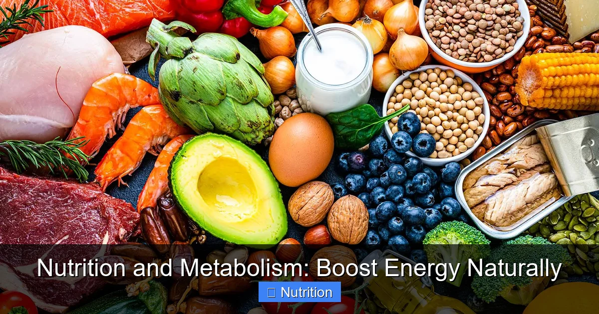 Nutrition and Metabolism: Boost Energy Naturally - content2 visual guide