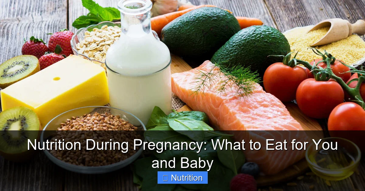 Nutrition During Pregnancy: What to Eat for You and Baby - content2 visual guide