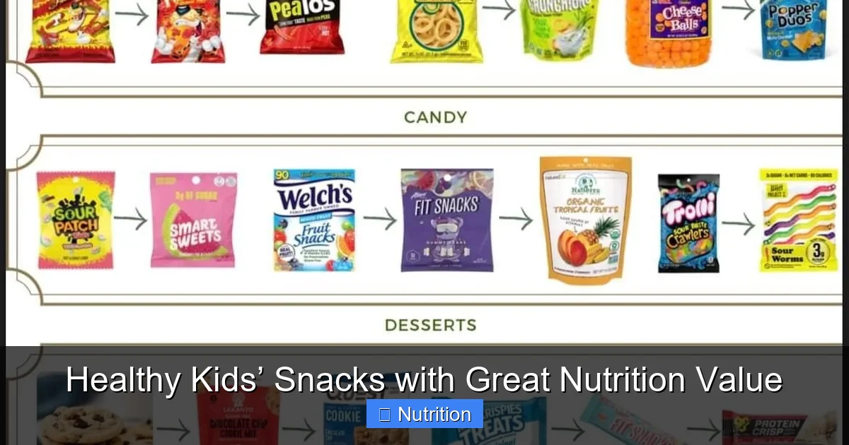 Healthy Kids’ Snacks with Great Nutrition Value - content2 visual guide