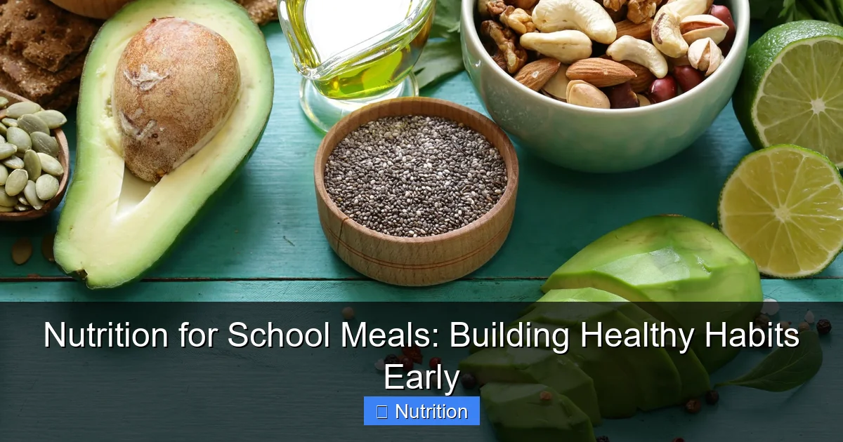 Nutrition for School Meals: Building Healthy Habits Early - content1 visual guide