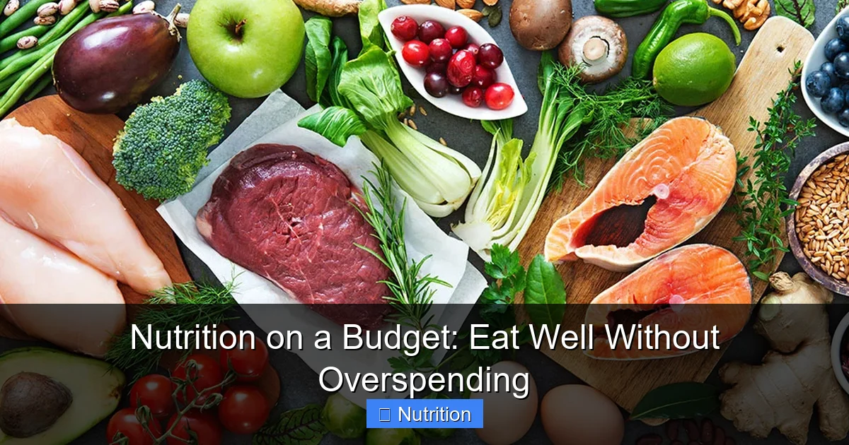 Nutrition on a Budget: Eat Well Without Overspending - content2 visual guide