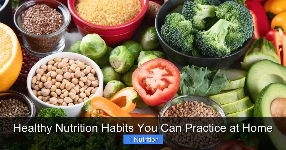 Healthy Nutrition Habits You Can Practice at Home - content1 visual guide