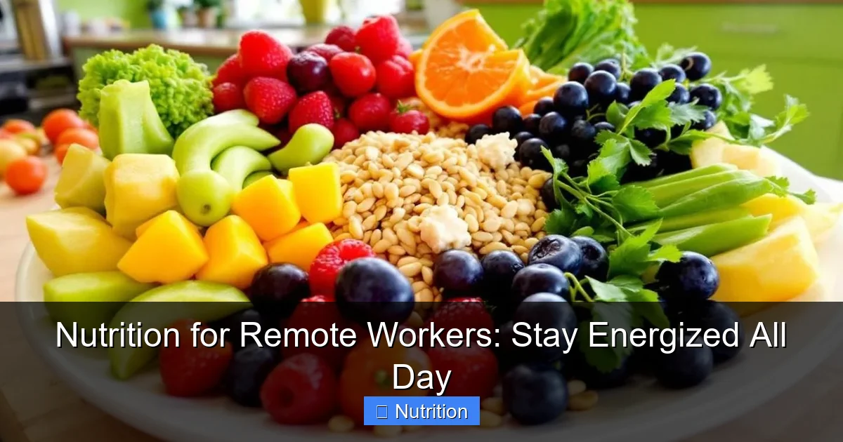 Nutrition for Remote Workers: Stay Energized All Day - content1 visual guide