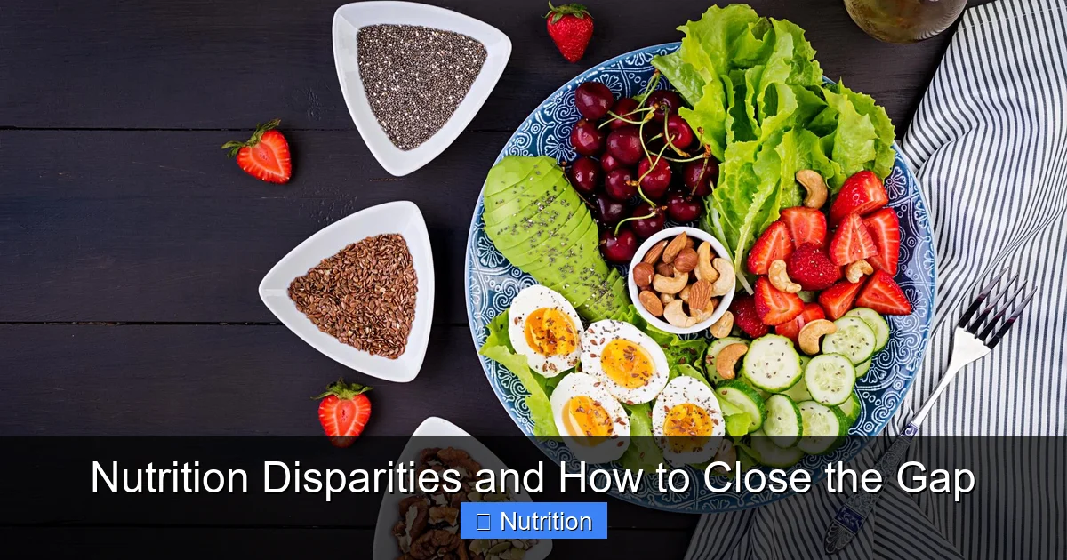 Nutrition Disparities and How to Close the Gap - content1 visual guide