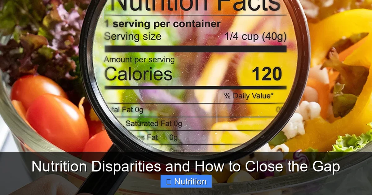 Nutrition Disparities and How to Close the Gap - content2 visual guide