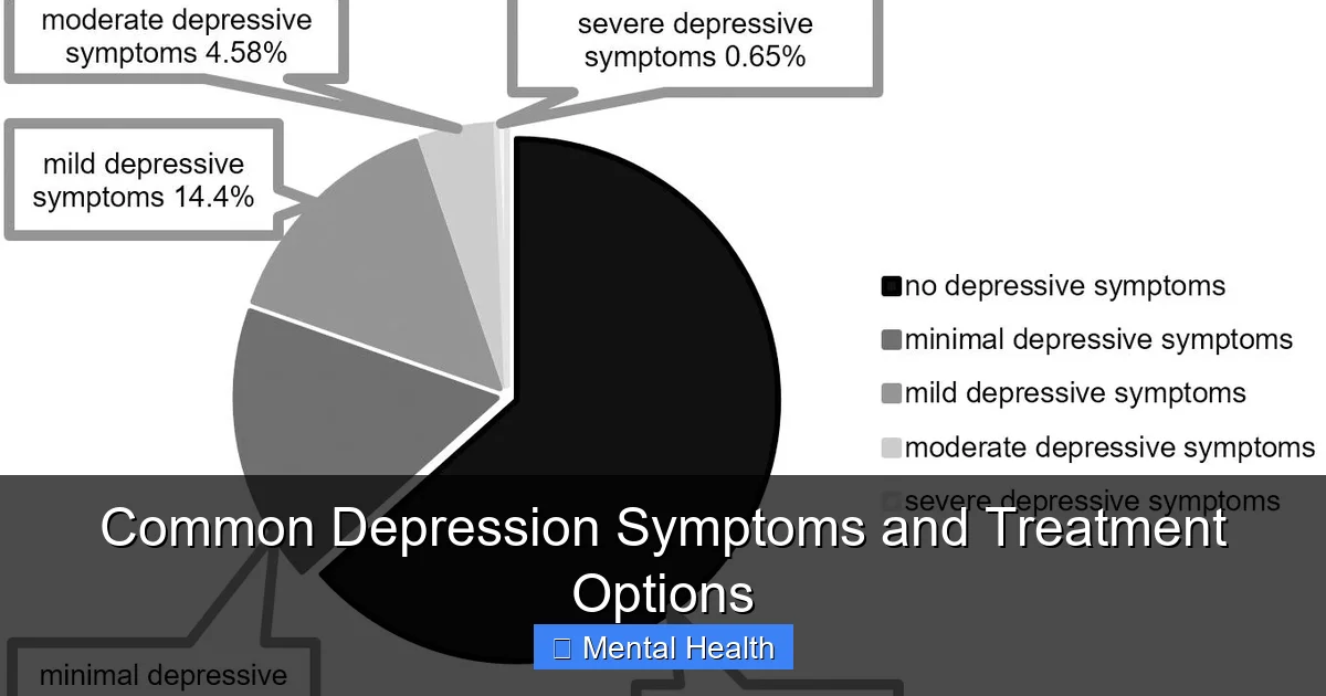 Common Depression Symptoms and Treatment Options - content2 visual guide