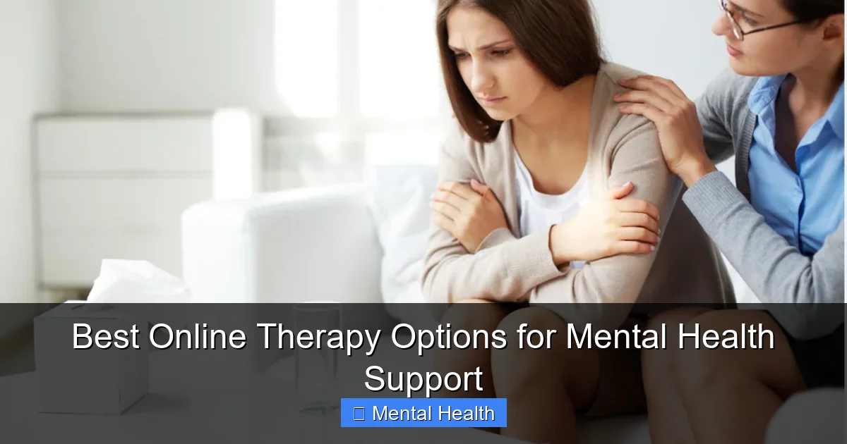 Best Online Therapy Options for Mental Health Support - content2 visual guide