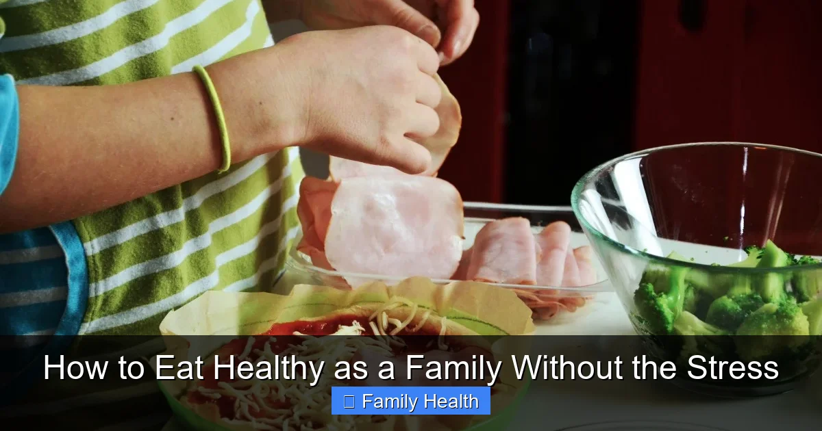 How to Eat Healthy as a Family Without the Stress - content2 visual guide