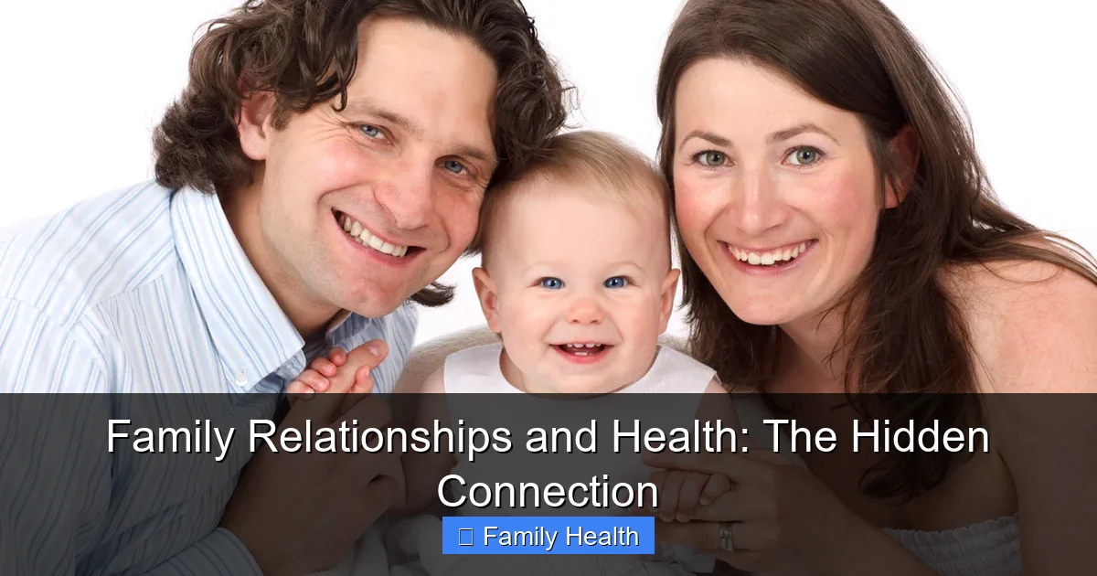 Family Relationships and Health: The Hidden Connection - content2 visual guide