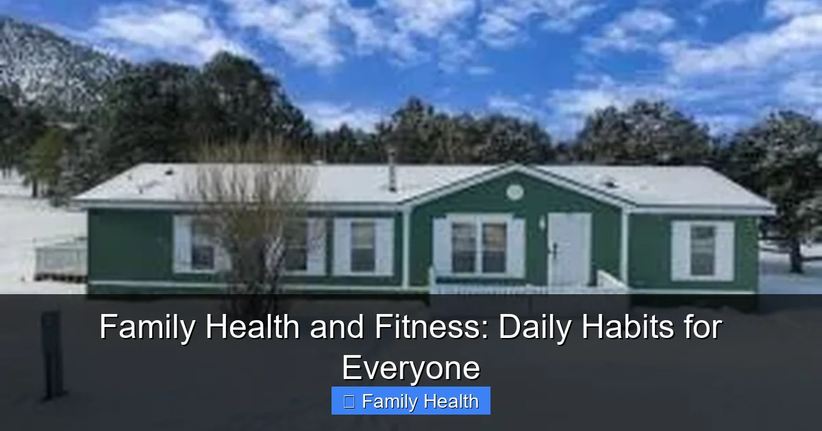 Featured image for Family Health and Fitness: Daily Habits for Everyone