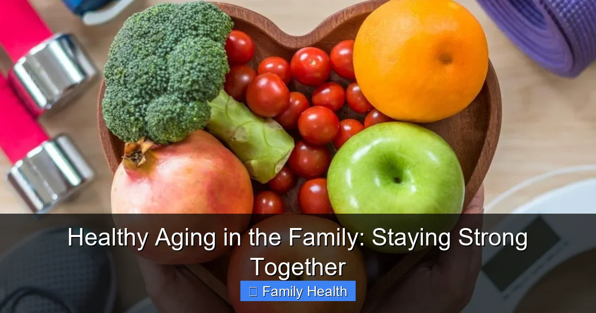 Featured image for Healthy Aging in the Family: Staying Strong Together