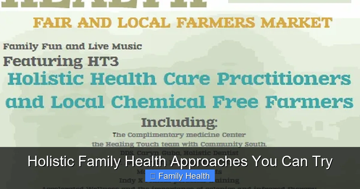 Featured image for Holistic Family Health Approaches You Can Try