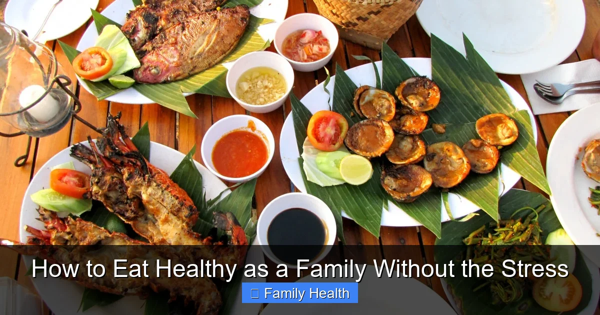 Featured image for How to Eat Healthy as a Family Without the Stress