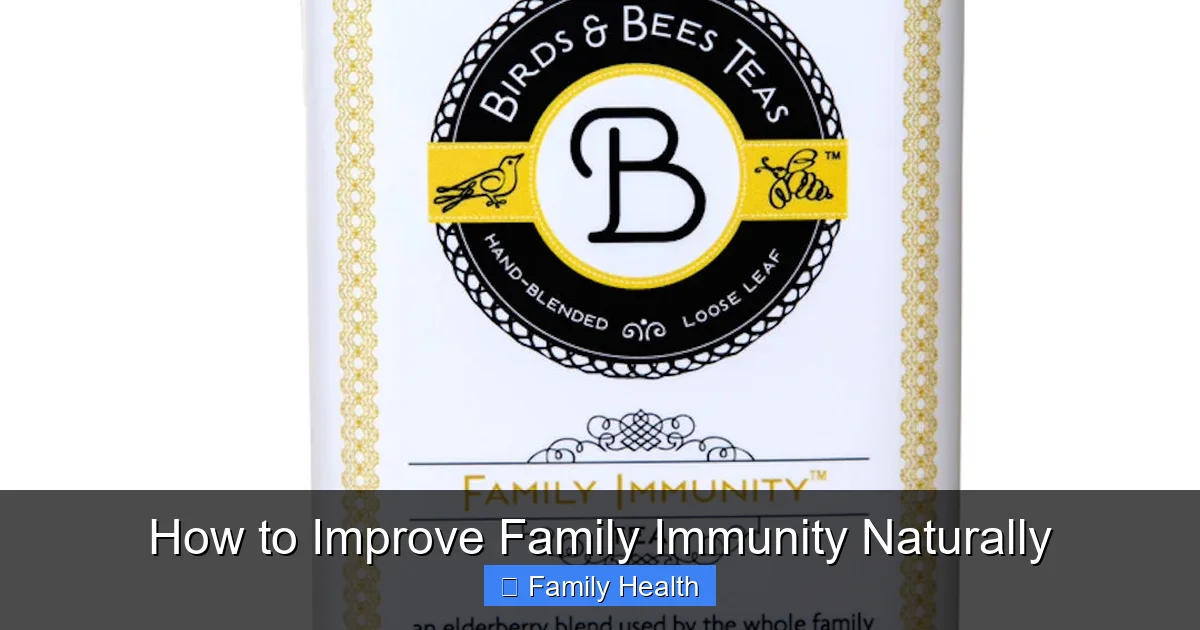 Featured image for How to Improve Family Immunity Naturally