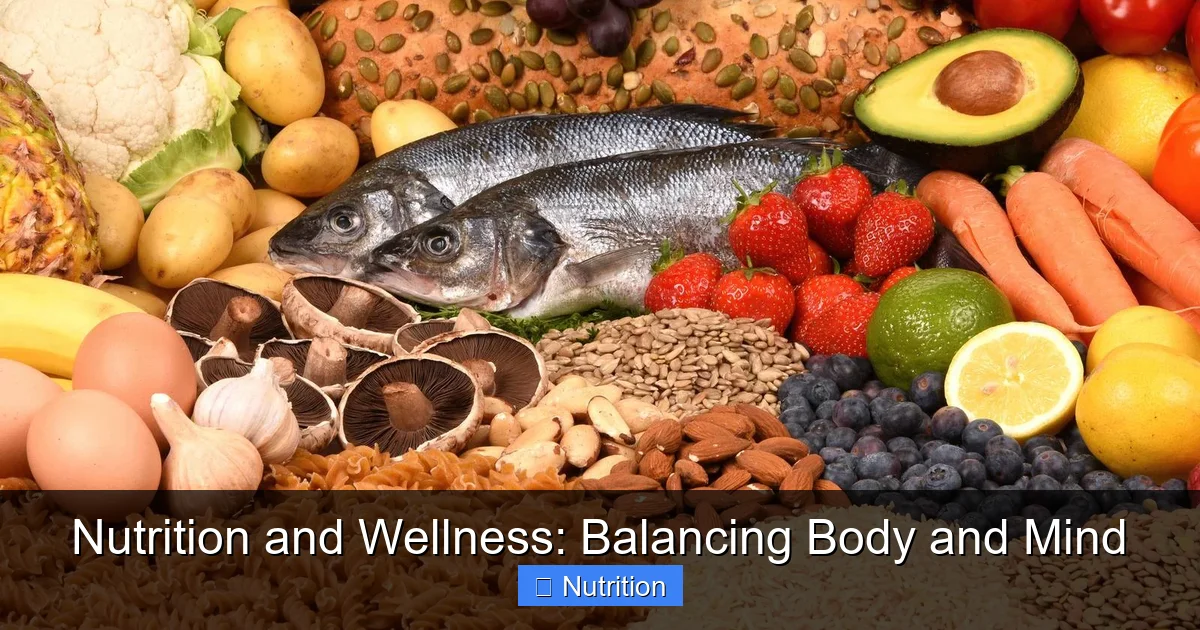Featured image for Nutrition and Wellness: Balancing Body and Mind