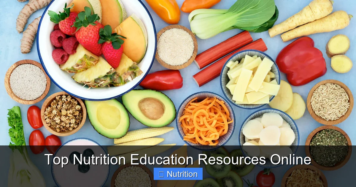 Featured image for Top Nutrition Education Resources Online