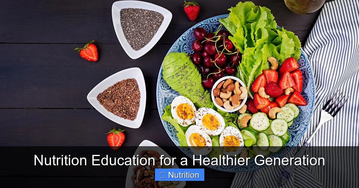 Featured image for Nutrition Education for a Healthier Generation