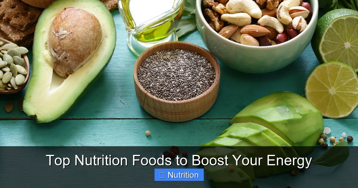 Featured image for Top Nutrition Foods to Boost Your Energy