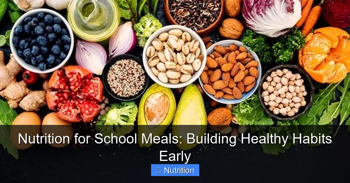 Featured image for Nutrition for School Meals: Building Healthy Habits Early