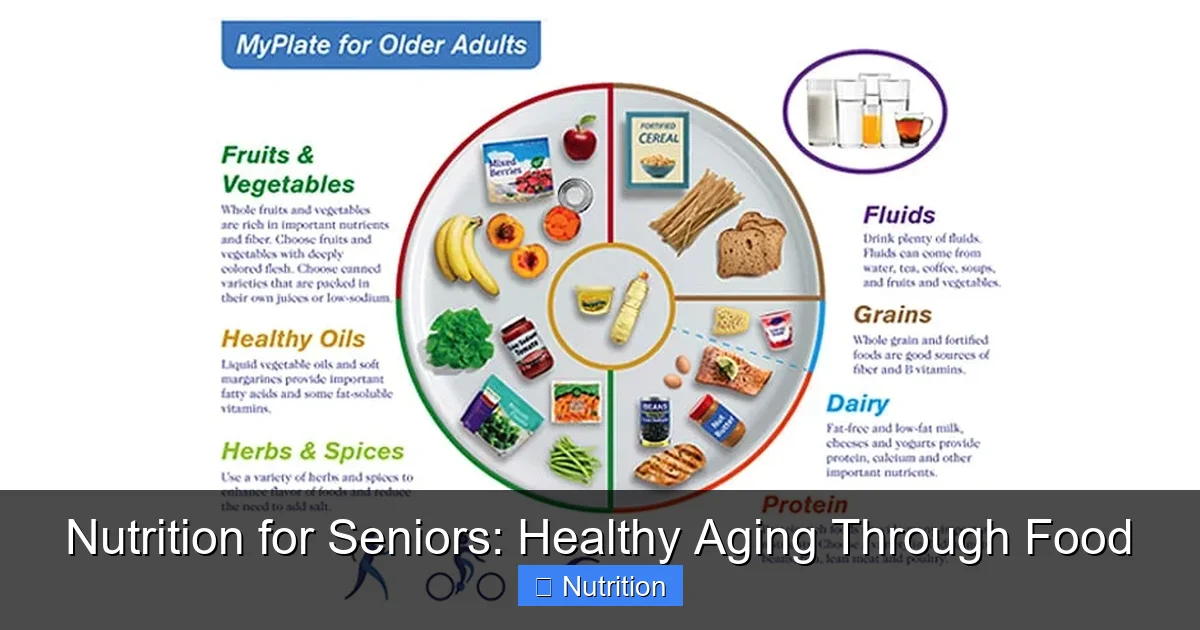 Featured image for Nutrition for Seniors: Healthy Aging Through Food