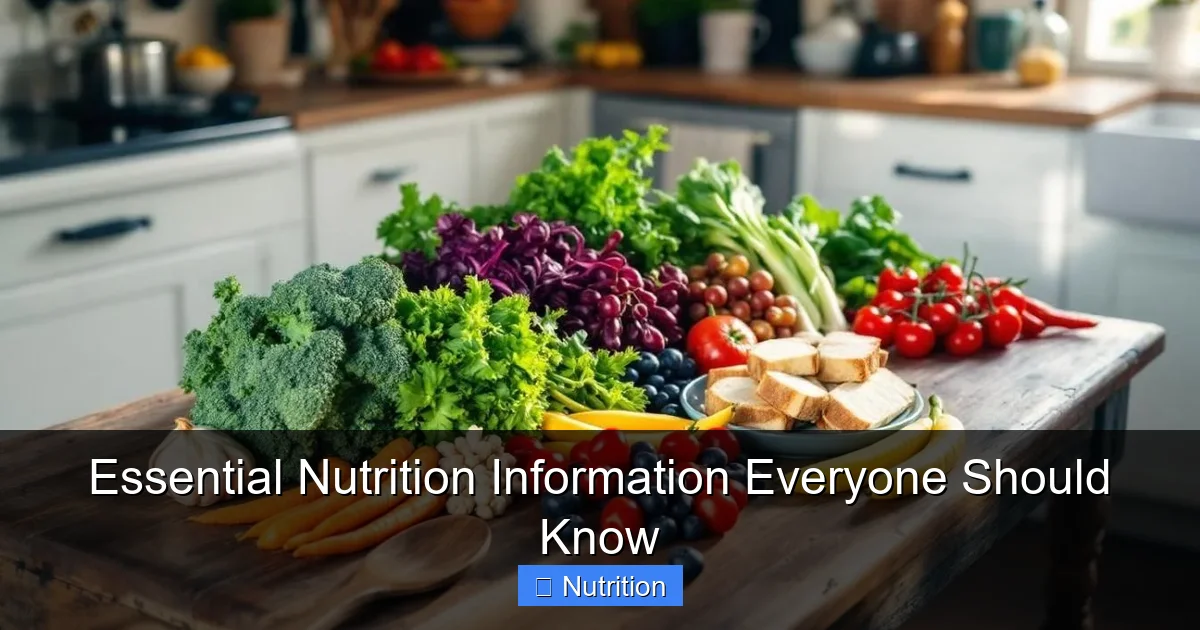 Featured image for Essential Nutrition Information Everyone Should Know
