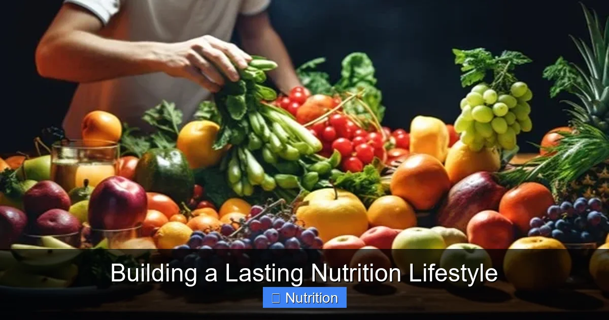 Featured image for Building a Lasting Nutrition Lifestyle