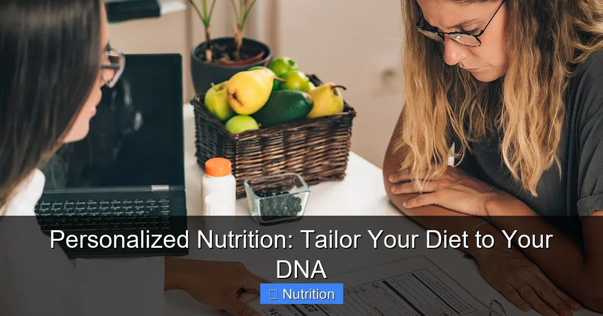 Featured image for Personalized Nutrition: Tailor Your Diet to Your DNA