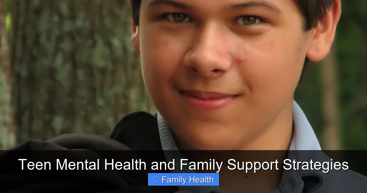 Featured image for Teen Mental Health and Family Support Strategies