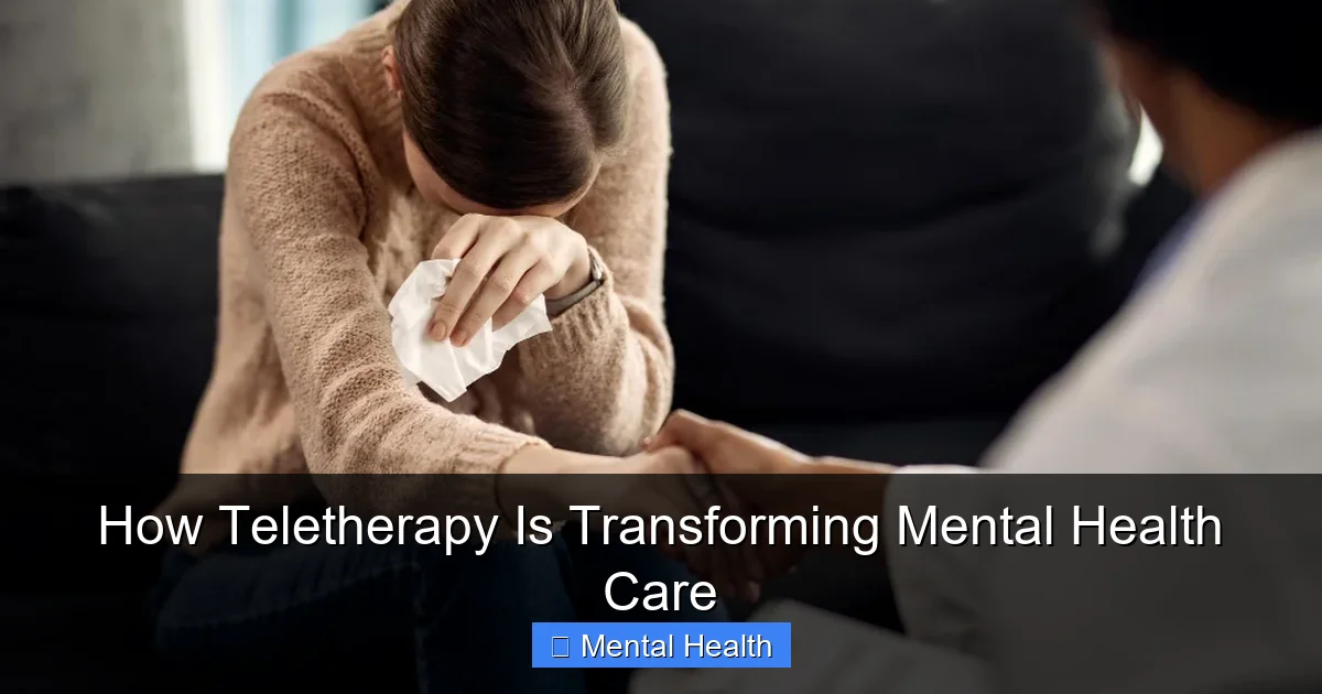 Featured image for How Teletherapy Is Transforming Mental Health Care