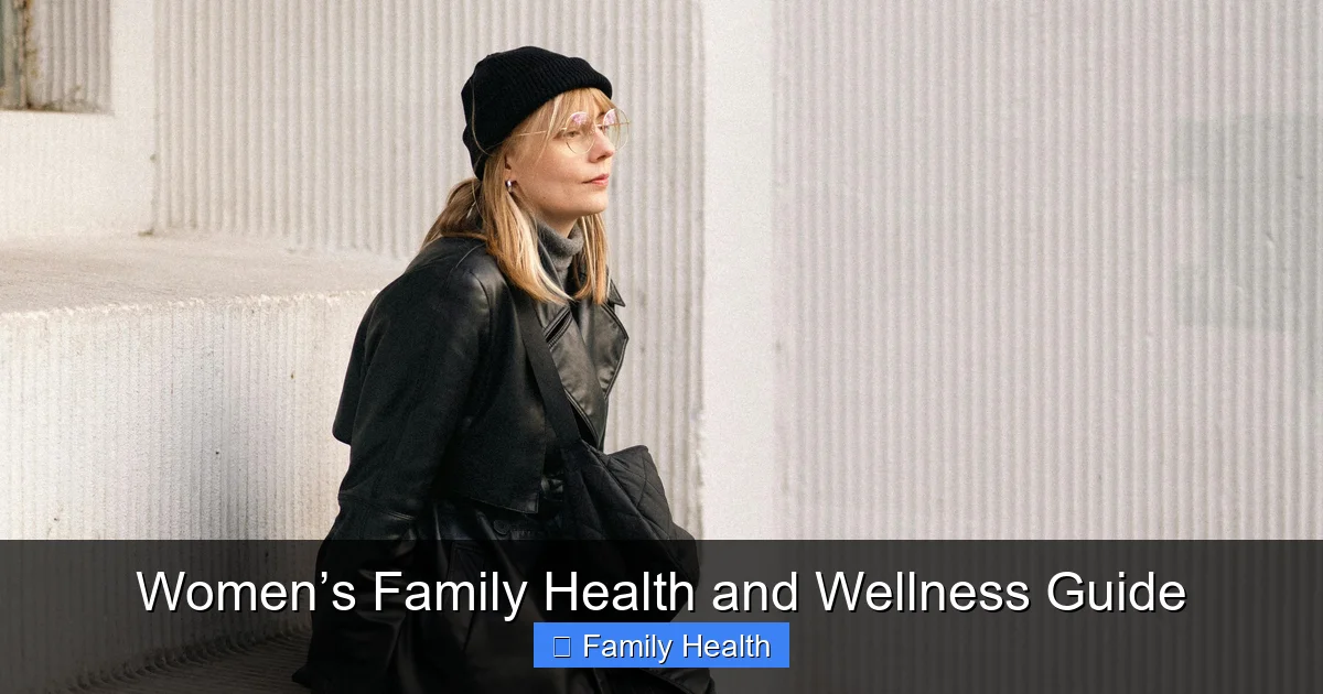 Featured image for Women’s Family Health and Wellness Guide
