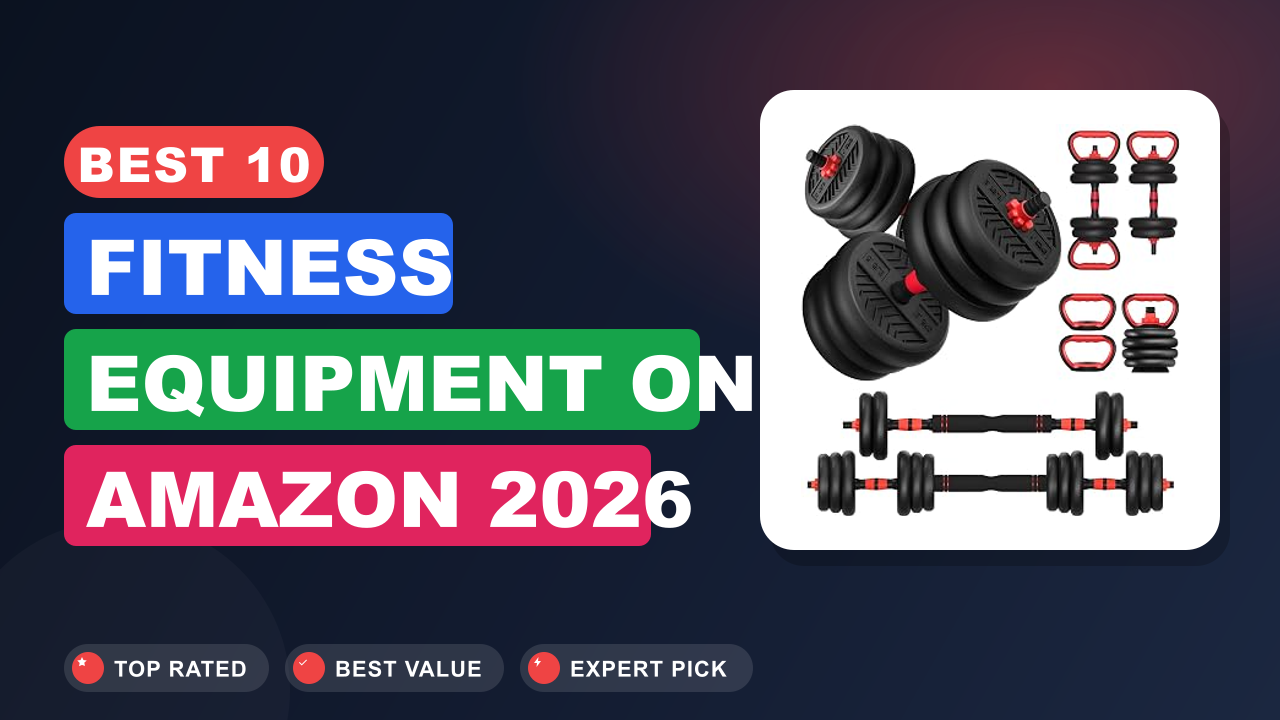 Best 10 Fitness Equipment on Amazon 2026