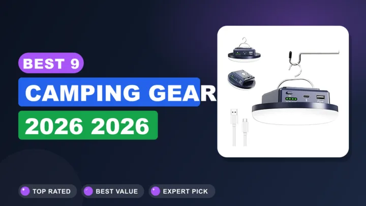 Best 9 Camping Gear 2026