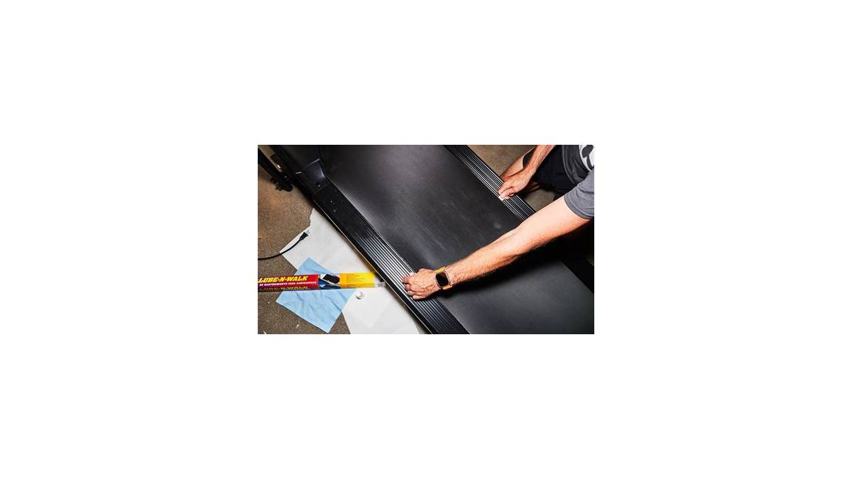 how to lubricate a treadmill bel